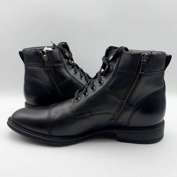 Mephisto Mens Kolby Dress Ankle Boot US 11 M EU 45 Black Leather NWOB - Picture 6 of 11